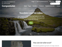 Tablet Screenshot of composttoilet.be